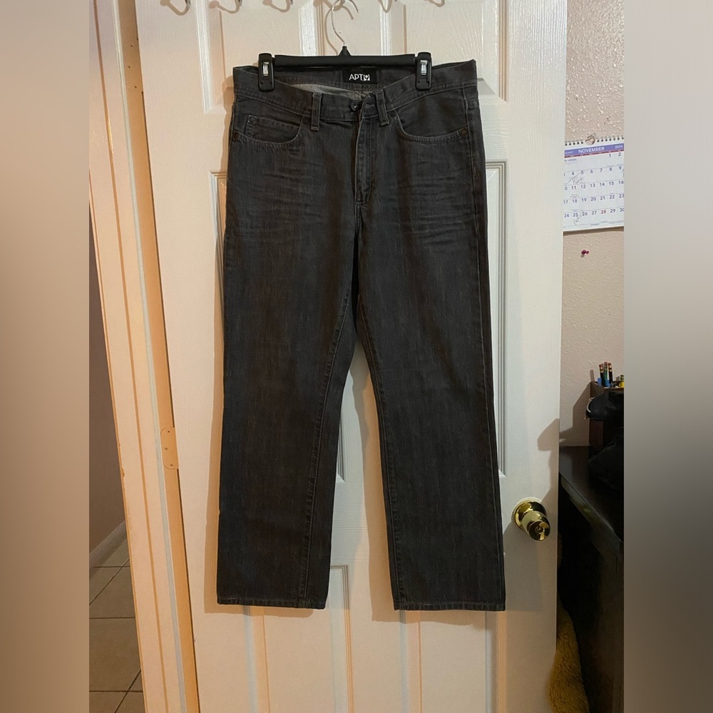 (20) Apt. 9 black Jean for men